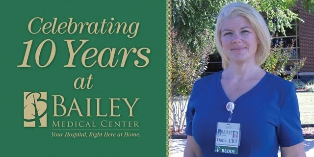 Now and Then: Bailey Medical Center Employee Shares Perspective as One of Hospital’s Original Employees