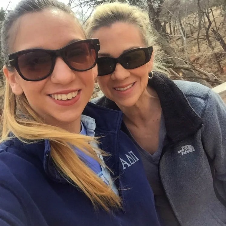 Lisa and her daughter