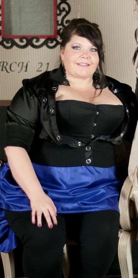 Angela Teague before weight loss